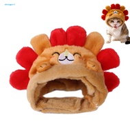 SHI  Small Dog Winter Warm Hat, Pet Social Media Content Prop, Cute Hedgehog Design for Fun Photosho