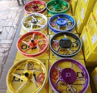 velg vnd ak 55 matic yamaha mio m3 ring 14 lebar 160/185 warna candy red gold purple blue black silv