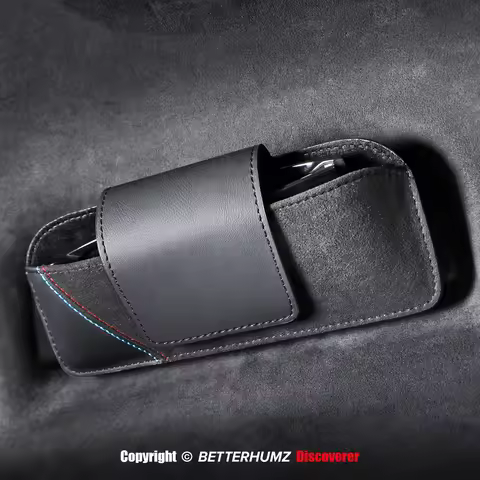 TPIC Carbon Fiber Car Glasses Case Storage Box For BMW E90 E60 F10 F30 F20 G30 E92 G20 E91 F11 F31 E