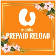 UMOBILE PREPAID RELOAD (FAST TOPUP) FOR RM 40, RM50, RM100