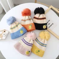 JKDESIGN Ear Protection Hat, Cold Resistant Pompom Pullover Hat, Warm Windproof beanie Hat 0-3Y SImb