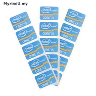 MyriadU Ultrabook Performance Label Sticker Laptop Logo Sticker Intel Core i3 i5 i7 MY