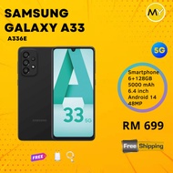 Samsung Galaxy A33 (5G)  6+128GB  (A336E)  100% Original Parts & LCD  original secondhand