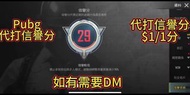 Pubg代打信譽分