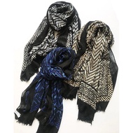 T D6F P4x Geometric Pattern Long Scarf Scarf Foreign Trade Original Order Scarf