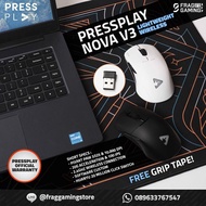 PRESSPLAY NOVA V3 / PRESS PLAY ULTRALIGHT WIRELESS GAMING MOUSE NOVAV3 - SM SOUND