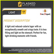 ❅ San Miguel Light Beer Can 330mL