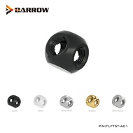 【Flash sale】 Barrow G1/4 X 5 Five Way Cube Spliter Water Cooling Computer Case Kit Build Muiti Way C