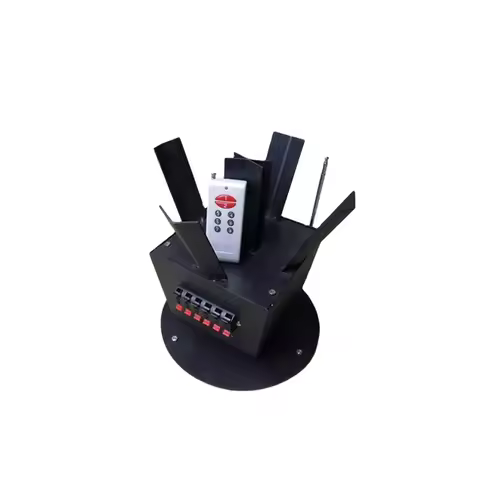 Indoor Cold Pyro Double Wheels Stage Fireworks Firing System Pyrotechnic Firecrackers for Christmas 