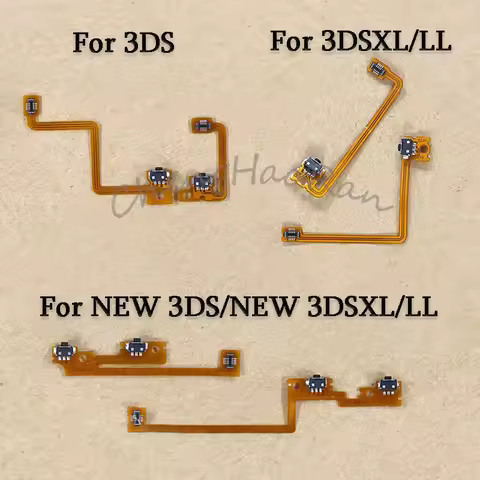 1Set Replacement Parts L R Button Flex Cable For 3DS 3DSXL LR Switch Flat Cable LR Ribbon For New 3D
