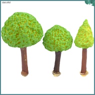 Plant Decorations Small Tree Ornaments Cake Outdoor Garden Bonsai Statue Micro Landscape Pine 3 Pcs  daicoltd