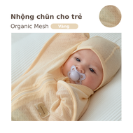 [Malang Honey] Nhộng chũn trẻ sơ sinh hữu cơ Hàn Quốc/Túi ngủ-Organic Mesh (thích hợp 4 mùa)