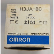 OMRON H3JA-8C DC24 3M FOR OEP Timer, DPDT