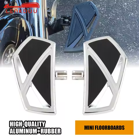 Phantom Foot Pegs Rest Mini Floorboards for Can-Am Spyder RS RS-S for Honda CB1000R CBR600F4I for Su