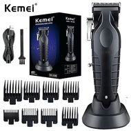 Kemei KM-2296 Professional Hair Clipper for Men Hair Cutting Machine with Seat Charger Hair Trimmer