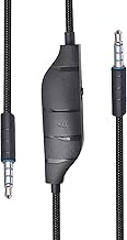 Replacement Audio Aux Cable Cord Wire with Inline Mic Mute & Volume Control Compatible with Logitech