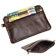 Leather Card Wallet Money And Small Items Wallet Genuine Leather mini Wallet Leather Coin Wallet