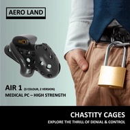 Air 1 Cage Male Chastity Cage Arc Ring Concave Cuff Lock Cages Belt Adult Sex Toys for Man Sex Toy