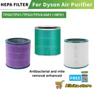 【HEPA Filter】OEM HEPA Replacement Filter Compatible for Dyson TP01 TP02 TP03 AM11 BP01 Tower Purifie