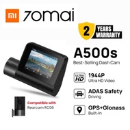 1.1 NEW YEAR SALE70mai Dash Cam Pro Plus+ A500S Original Dual Channel Car Dash Cam, Built-in GPS,