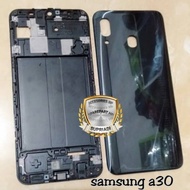 Samsung A30 LCD Frame LCD Bone + Backdoor Samsung A305