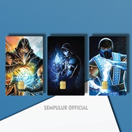 SKIN CARD GAME MORTAL COMBAT HOLOGRAM XHQRT/9BC2K SKIN KTP PAPER POPULAR CARBON GARSKIN/ POPULAR FLA