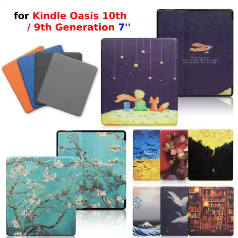 For Kindle Oasis 10th 9th Generation Case 7 inch 2019 2017 Ebook Oasis 3 2 Accessories Auto Wake Sle