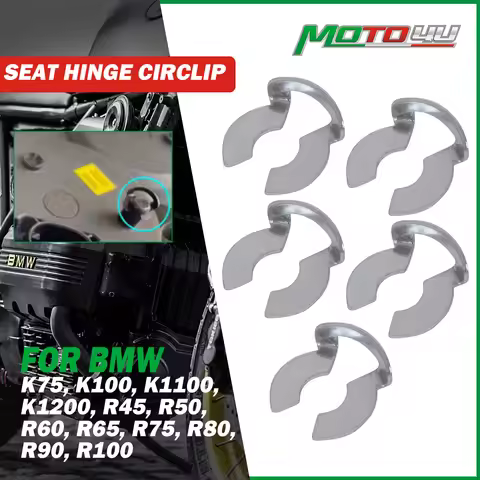 MOTO4U Motorcycle Seat Hinge Circlip Cafe Racer Accessories For BMW K/R K75 K100 K1100 K1200 R45 R50
