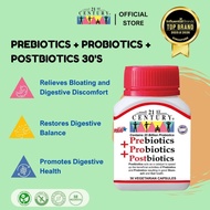 21st Century Prebiotics + Probiotics + Postbiotics (3-in-1 formula for Gut Health, Bloat Support and