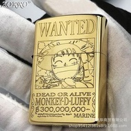 *New In Box*Zippo lighter coal pirate king luffy zoro ais wanted order(0608/1000)/Zippo打火機煤海賊王路飛    