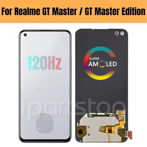 iPartsTop AMOLED Display for Realme GT Master RMX3363 RMX3360 RMX3361 GT Master Edition 120Hz Touch 