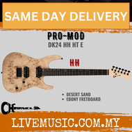 Charvel Pro-Mod DK24 HH HT Electric Guitar, Ebony FB, Desert Sand