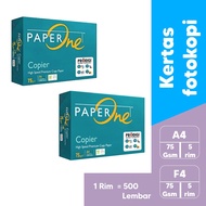 A4 & F4 HVS Paper 75 Grams Paper One - 1 Ream 500 Sheets