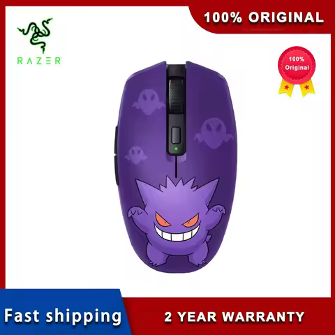 New Razer for Pokemon Gengar Edition Orochi V2 Wireless Gaming Mouse 950hrs Battery Life 2 Mechanica