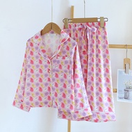 ชุดนอน Muslin Pajamas Collection Muslin Pet รุ่น Pink Ocean (N3330 T3330 M3330) | ชุดนอนแม่ลูก