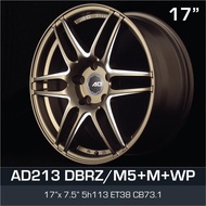 AD 17 inch 7.5JJ 5X113 ET38 ORI CAR SPORT RIMS WHEELS AD213