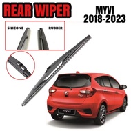 PERODUA MYVI REAR WIPER Myvi 2018-2023 Belakang Tail Wiper Rubber Silicone Wiper Rear Wiper Blades W