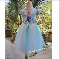 Frozen tutu dress for kids 2-9yrs