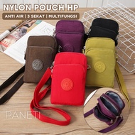 Pouch NYLON SLING BAG HP HANDPHONE WATERPROOF Women 3 Bulkhead SLING BAG IMPORT MINI Wallet Girls - NP01