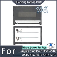 Cover For Acer Aspire 5 A515-51 A515-51G A315-51 A315-53 A515-41G N17C4 LCD Front Bezel Hinges Part