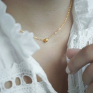 FERRERO 金莎巧克力項鍊 霧面 SV925/14KGF