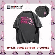 TrendSir มาแล้วจ้า🥰สินค้าใหม่เสื้อยืดตัวใหญ่ Pink Panther 7สี M-3XL