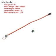 interfun4w Micro 1A Dual-way Brushed ESC DC 5V Electronic Speed Controller Winch Control Circuit Boa