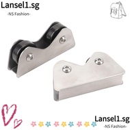 LANSELL 2PCS Billiard Cue Straightness Detector, Stainless Steel Dual Roller Set Billiard Cue Roller