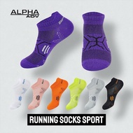 ALPHA ADV Men's Short Socks for Running, Fitness, Gym, Cotton, Breathable