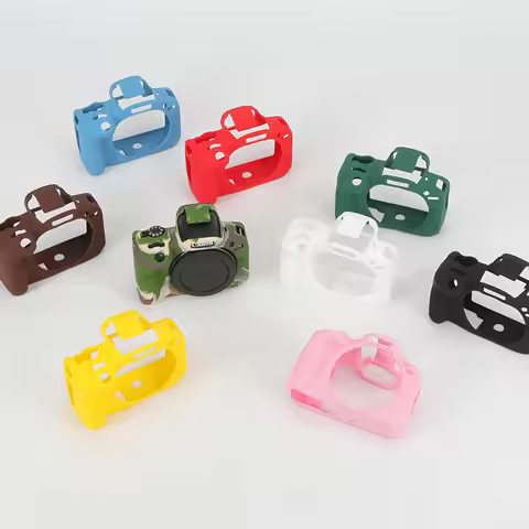 Camera Soft Silicone Skin Cover For Canon Canon EOS R100 EOSR100 Body Rubber Case Bag Protective Arm