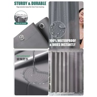 Shower Curtain,W/RING 72*72inches(180*180cm),thick , Goodquality