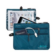 美國 TRAVELON | 10吋平板觸控收納袋(藍) | 收納包袋 包配件
