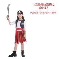 Anna Costume Girl Playhouse New Halloween Toddler Elsa Pirate Costume Little Girl Police Vampire Pri