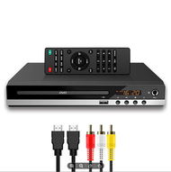 พร้อมสาย HD และอินพุตไมโครโฟน 1080P  เครื่องเล่นดีวีดี VCD CD DVD USB RW+HDMI Player เครื่องเล่นmp3 เครื่องเล่นวิดีโอพร้อมสาย HDMI